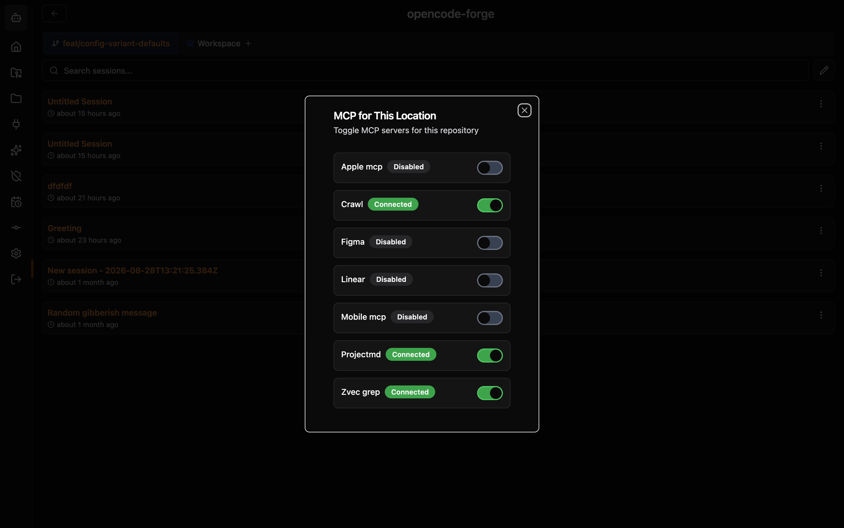 MCP Servers List