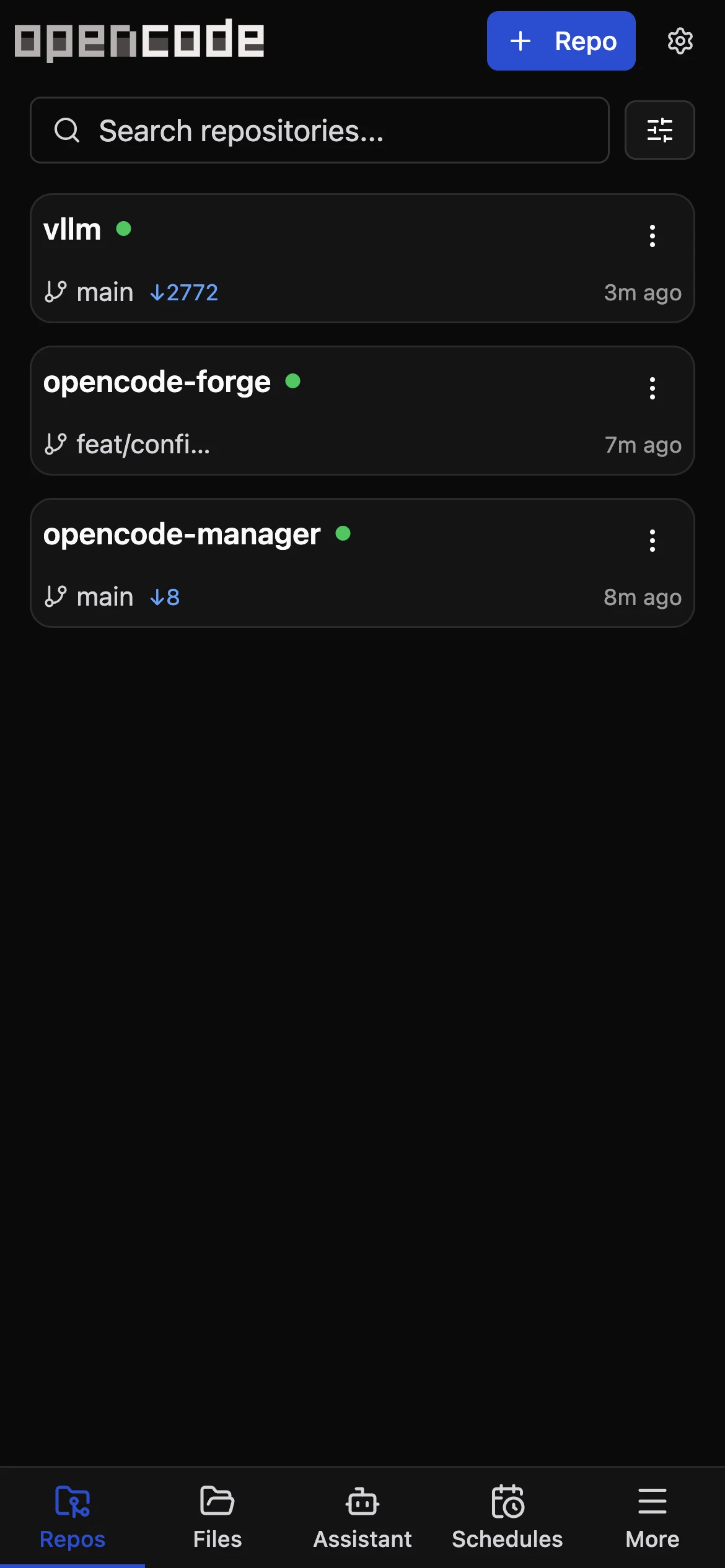 Mobile view