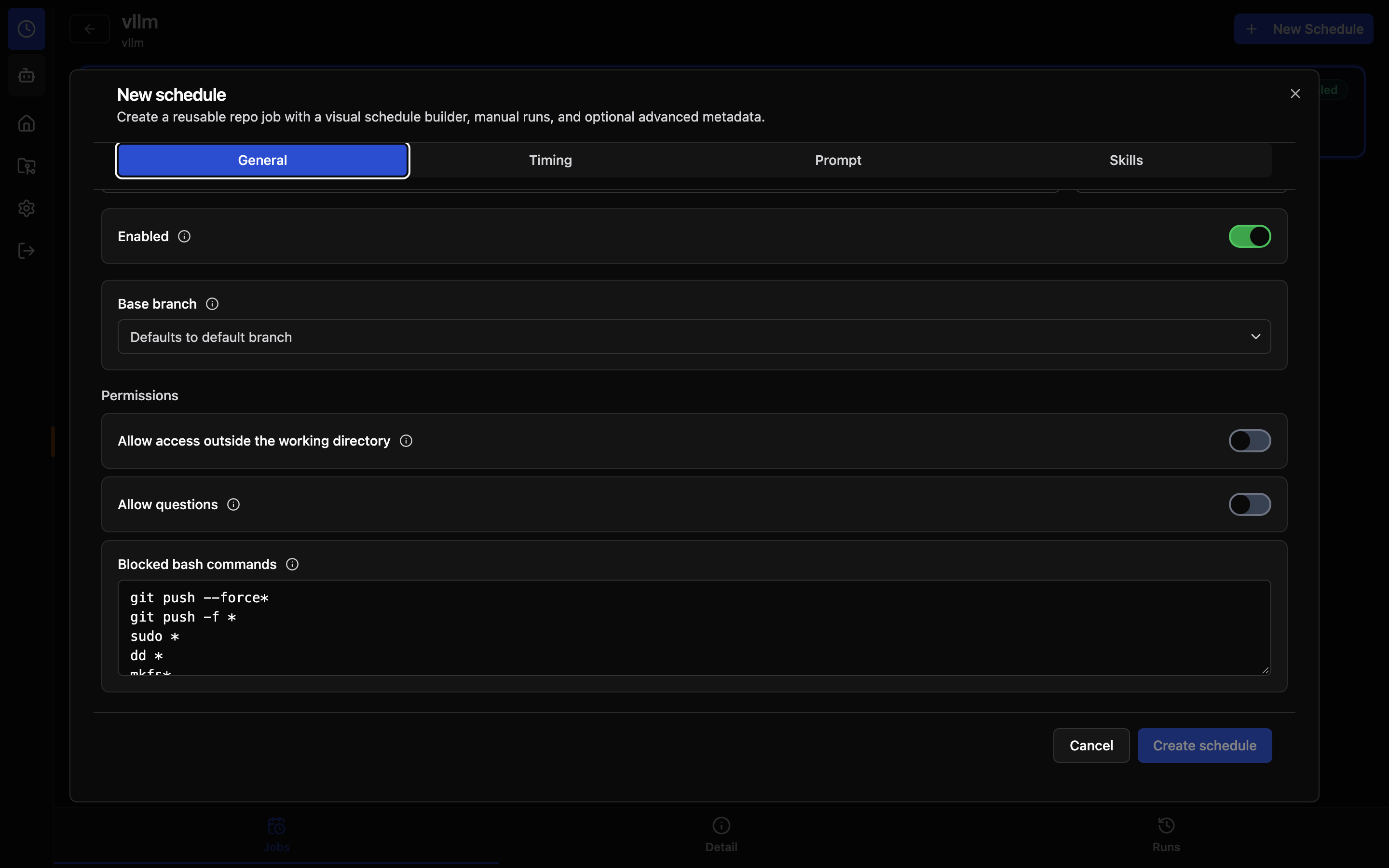 Permissions Configuration